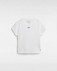 Vans - Basic Mini Tee, Vrouw, Grootte - Lyst