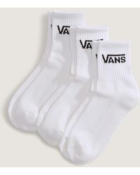 Vans - Calcetines Clásicos De Media Caña (3 Pares) Hombre, Talla: L (42.5-47​ - Lyst