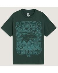 Vans - Minds Eye Oversized Ss Tee Oil - Lyst