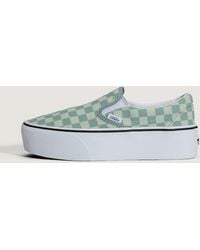 Vans - Classic Slip-On Platform Shoes - Lyst
