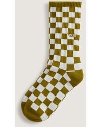 Vans - Checkerboard Crew Sokken (1 Paar) Grootte: L (48-51​ - Lyst
