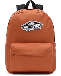 Vans Realm Classic Floral Backpack in Black Lyst UK