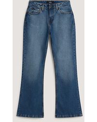 Vans - Pantalones Vaqueros De Talle Bajo Check-5 Boot Cut, Mujer, Talla - Lyst