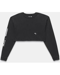 Vans - Otw Homme Girls Ls Crop Tshirt Washed - Lyst