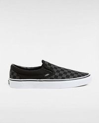 Vans - Chaussures Checkerboard Classic Slip-on - Lyst