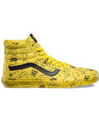 vans leopardo hombre amarillo