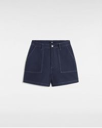 Vans - Pantalones Cortos Union, Mujer, Talla - Lyst