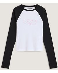 Vans - Y2K Star Raglan Long Sleeve T-Shirt - Lyst