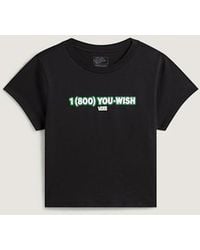 Vans - You Wish Baby Tee - Lyst