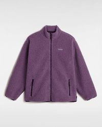 Vans - Jazzy Sherpa Full Zip Jack, Grootte - Lyst