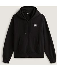 Vans - Stretch Logo Zip Pullover Hoodie - Lyst