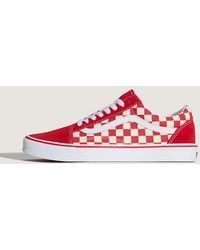 Vans - Old Skool Checkerboard Shoes - Lyst