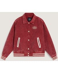 Vans - Giacca Milliken Varsity, Donna, Taglia - Lyst