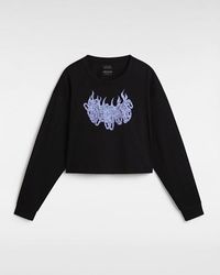 Vans - Camiseta Corta De Manga Larga Y Corte Holgado Hot Links, Mujer, Talla - Lyst