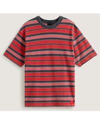 Vans - Pique Stripe Knit T-Shirt - Lyst