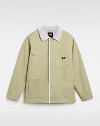 Vans - Drill Chore Sherpa Jas, Grootte - Lyst