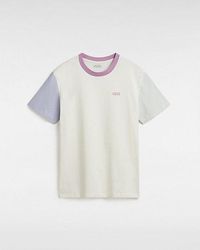 Vans - Colorblock Boy Friend Fit T-shirt - Lyst