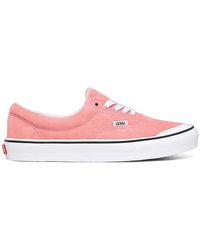 vans rosa wildleder