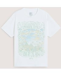 Vans - Minds Eye Oversized Ss Tee - Lyst