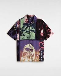 Vans - Camicia Prospect Collage, Uomo, Taglia - Lyst