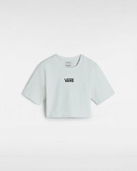 Vans - Flying V Crew Crop Ii Tee, Vrouw, Grootte - Lyst