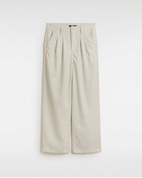 Vans - Pantalones Con Pinzas De Corte Holgado Alder, Mujer, Talla - Lyst