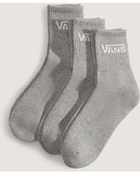Vans - Classic Half Crew Socks (3 Pairs) Size: L (8.5-12​ - Lyst
