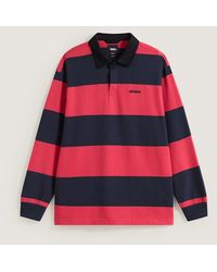 Vans - Ward Stripe Rugby Knit Polo - Lyst