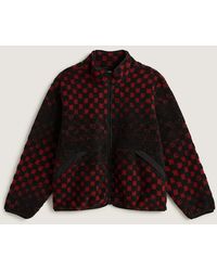 Vans - Nights High Pile Jacket Poppy Ember - Lyst