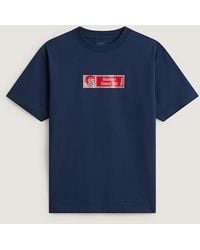 Vans - Sickest 66 Ss Tee Dress Blues - Lyst
