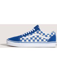 Vans - Old Skool Checkerboard Shoes - Lyst