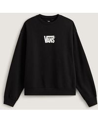 Vans - Stretch Logo Crew Sweatshirt - Lyst