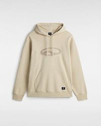 Vans - Oval Loose Pullover Hoodie (Oatmeal) - Lyst