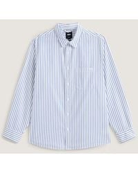 Vans - Camicia A Maniche Lunghe Premium Dobby Stripe, Uomo, Taglia - Lyst