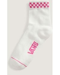 Vans - Peek-A-Check Half Crew Socks (1 Pair) Size: L (8.5-12​ - Lyst