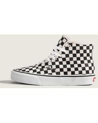 Vans - Authentic Hi 2.0 Checkerboard Shoes - Lyst