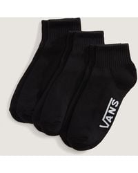 Vans - Classic Quarter Crew Socks (3 Pairs) Size: L (8.5-12​ - Lyst