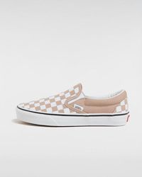 Vans - Classic Slip-On Checkerboard Schuhe, Herren, Größe - Lyst