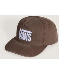 Vans - Stretch Logo Snapback Hat - Lyst