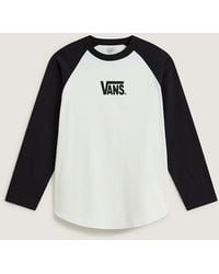 Vans - Core Raglan Long Sleeve T-Shirt - Lyst