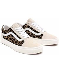 Vans - Customs Leopard Old Skool - Lyst