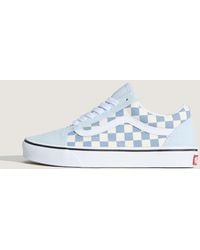 Vans - Old Skool Checkerboard Shoes - Lyst