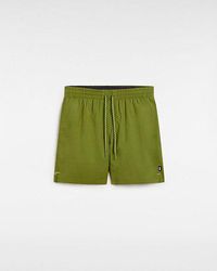 Vans - Primary Solid Elastic Boardshorts (Pesto) - Lyst