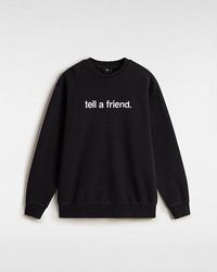 Vans - Tell A Friend Crew Sweatshirt - Lyst