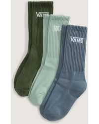 Vans - Classic Crew Sokken (3 Paar) Grootte: Xs (31-34​ - Lyst