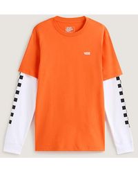 Vans - Long Check Twofer T-Shirt (8-14 Years) - Lyst