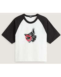 Vans - Dayana Dog Face Short T-Shirt - Lyst