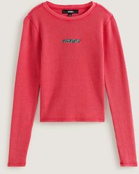 Vans - Teri Waffle Long Sleeve Shirt - Lyst