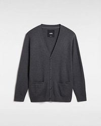 Vans - Emmett Cardigan (Asphalt Heather) - Lyst