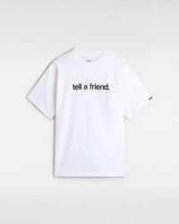Vans - Tell A Friend Tee, Grootte - Lyst